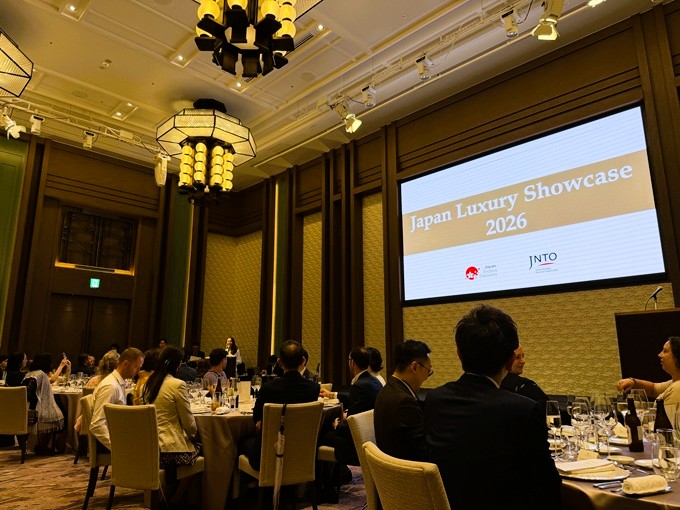 Japan Luxury Showcase 2026 商談会場の様子